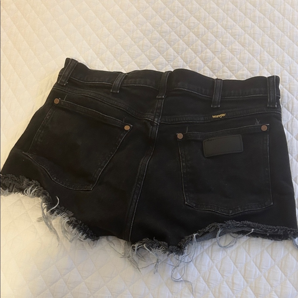 Wrangler Women's Dark Denim Jean Shorts